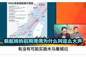 M503及衔接航线启用为啥湾湾叫这么大声？听下张延廷唐湘龙的解读