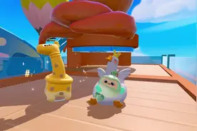 蛋仔派对：平民艾比无伤单刷暴躁头目鹿啵啵，直接轻轻松松拿捏！