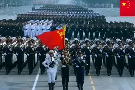 军威浩荡！一人一句祝祖国繁荣昌盛#军事＃阅兵仪式