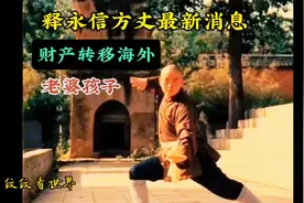 释永信最新消息：财产转移海外，老婆孩子啥样？早该抓！