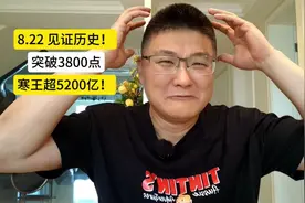 8月22日博士:  见证历史！A股突破3800点～寒武纪超5200亿...！♥