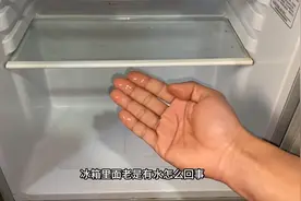 冰箱里面老是有水是怎么回事？师傅教你解决，不花钱小白一看就会视频封面