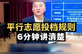 平行志愿投档规则：6分钟讲清楚！视频封面