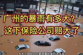 广州暴雨后的泡水车，保险公司这次真的要赔惨了！