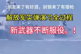 朋友来了有好酒，豺狼来了有猎枪。解放军实弹演习全过程！
