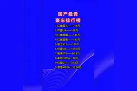 谁是最强国产豪车？红旗国礼斩获第一，榜单权威发布