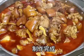 懒人福音！常德厨子红烧猪脚，一菜两吃超方便