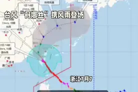 台风“丹娜丝”携风雨登陆浙江，天气预警信息速看！