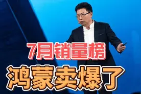 7月销量榜出炉，鸿蒙智行卖爆了！ #热点 #鸿蒙智行 #余承东