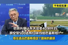 巴防长确认东大会卖40架歼35跟空警500还有红旗19给巴基斯坦！视频封面