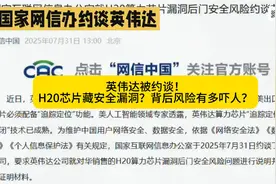芯片能远程操控？英伟达因H20被约谈，我们的数据还安全吗