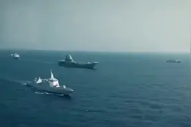 辽宁舰遭日方拦截，歼15D应对，局势紧张