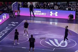 很难想象说库里适应不了cba强度，上海中国行库里三分训练太恐怖