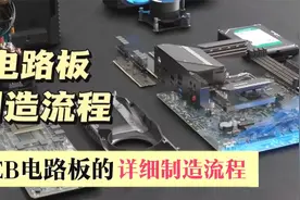 3D动画揭秘PCB电路板的完整制造流程和制造工艺