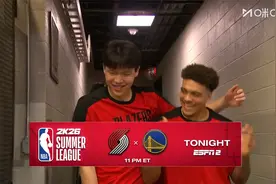 历史性的一刻！杨瀚森夏季联赛出场