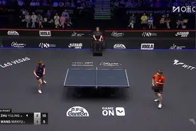 WTT美国大满贯女单1/8 王曼昱1-3朱雨玲无缘八强