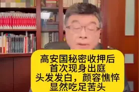 高安国出庭：头发发白，容颜憔悴，吃足苦头视频封面