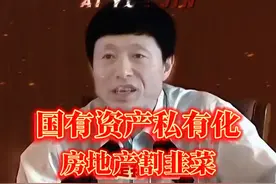 国有资产私有化！资本如何用房地产割韭菜！——艾跃进 #