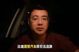 理想股价持续下滑，车主形象危机引热议