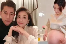 方媛首晒三胎孕肚视频，光滑白嫩无纹，靠郭富城肩上甜蜜比耶视频封面