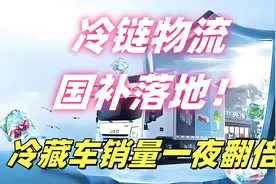冷链国补落地！冷藏车销量一夜翻倍视频封面