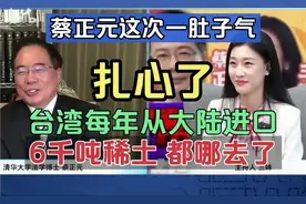 扎心了！台湾每年从大陆进口6000多吨稀土，都哪去了呢？视频封面