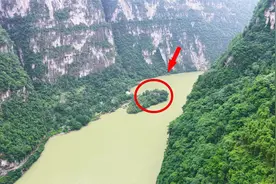 四川这户人家真是太牛了，竟隐居在河中小岛上，环境宛如世外桃源视频封面