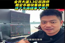 稳定币板块集体杀跌！ #干货分享#复盘