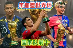2026美加墨世界杯！实力前十球队盘点！ 当前实力前十的国家队！
