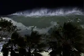 超强台风“桦加沙”来袭 ，深圳已录得最大阵风15级