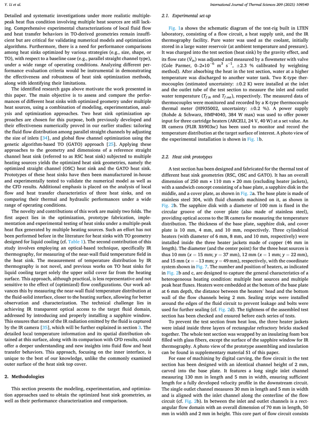 法国南特大学 | 多热源非均匀受热面液体冷却优化散热器设计的数值和实验研究