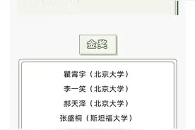 2023年阿里巴巴全球数学竞赛获奖名单图片