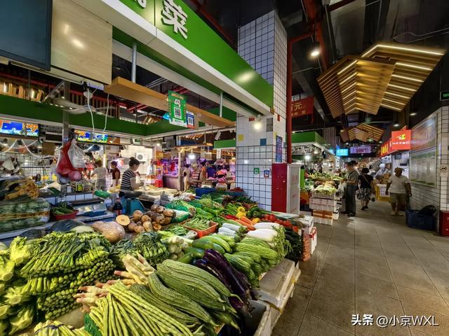 走马观花老市区堑口市场