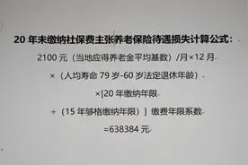 终审判决：劳动关系超过15年长达20年，无法补缴社保费图片