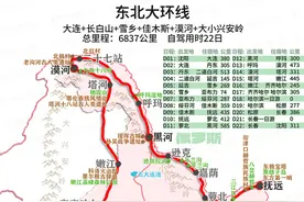 东北旅游攻略：5大自驾游线路，附高清地图，含行程、住宿地规划图片