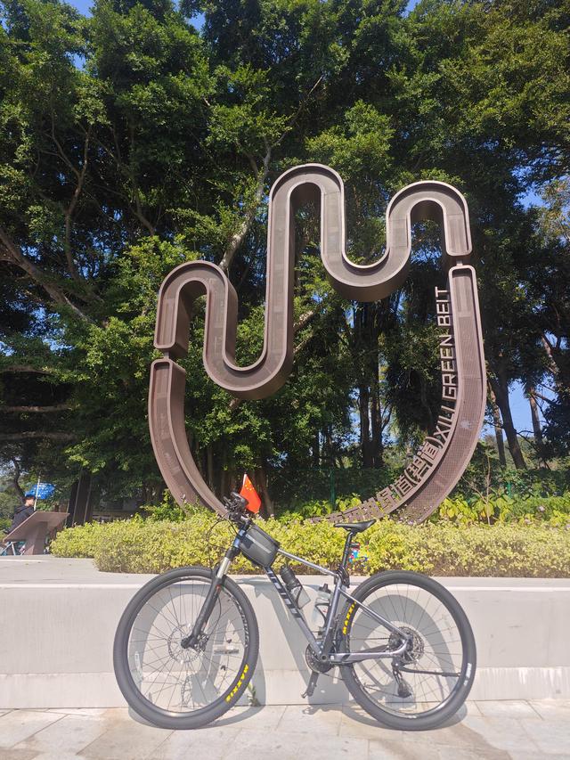 西丽湖绿道骑行随拍