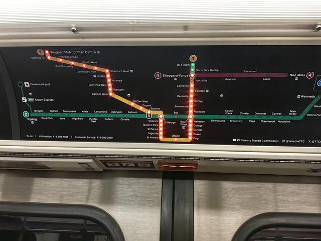 加拿大——我的境外旅游第七站（续五，多伦多公交篇）