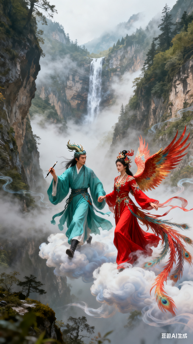 无双道龙赵小荣游记《 一笔祥龙行天下 》（八十）官鹅沟