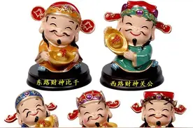 财神是道教俗神，五路财神都叫什么名字？图片