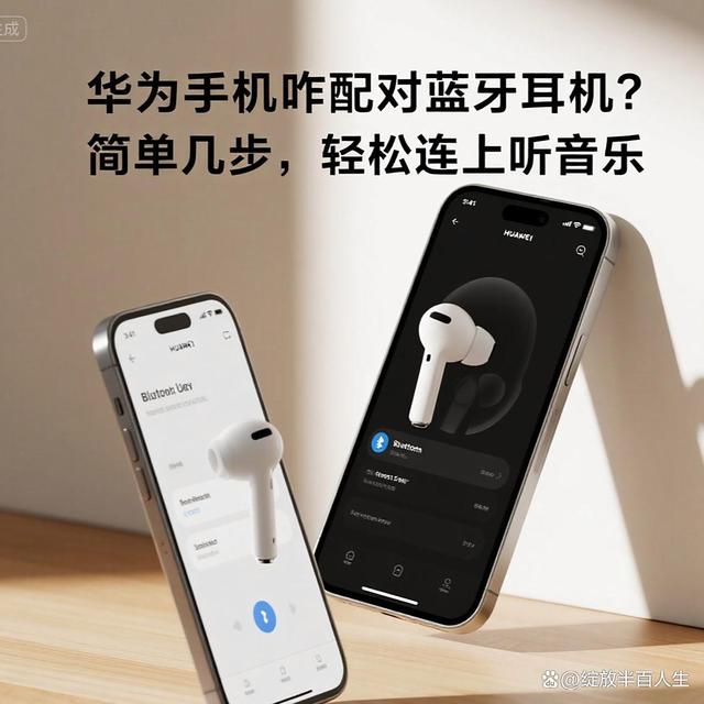 华为手机咋配对蓝牙耳机？简单几步，轻松连上听音乐