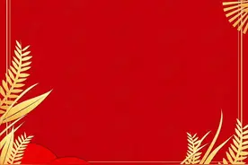 红色漂亮边框图图片