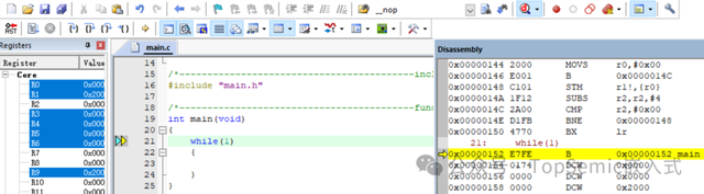 为什么插入了几条NOP指令，MCU的功耗就变了？