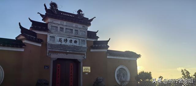 我终于看到了普陀山，神秘的南海观音像