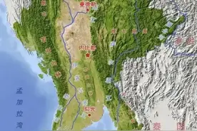 缅甸战略价值 缅甸位于亚洲大陆的东南部，其地势呈现...图片