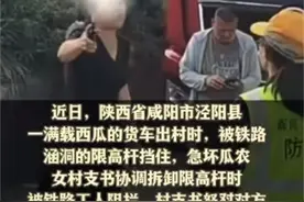 运瓜遇阻女村支书怒怼铁路后续！当地人：铁路让附近村民苦不堪言图片