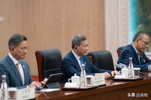 中方和柬首相洪玛奈在天津谈了什么