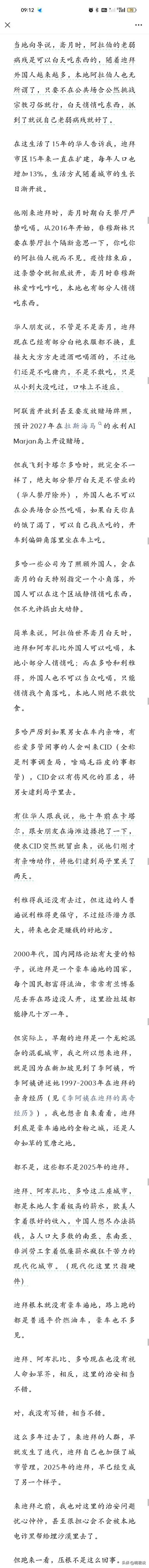 卢克文：我在迪·拜的所见所闻