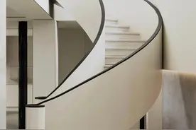 上海头条#手把手教你做出好用又漂亮楼梯 对别墅空间来说...图片