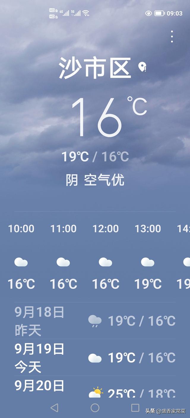 秋天转凉你身体有啥反应