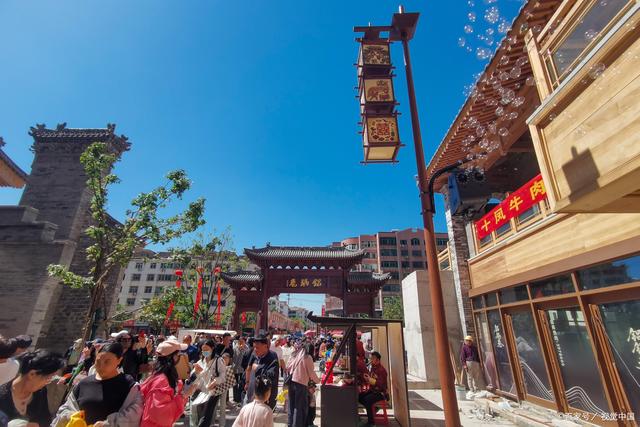 临汾，临汾尧都古镇，仿古街巷复刻上古风情